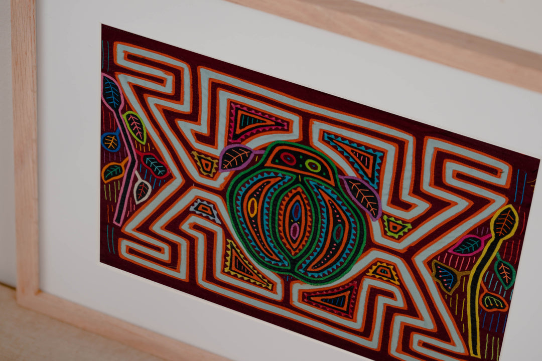 Machine-Stitched Classic Design Mola