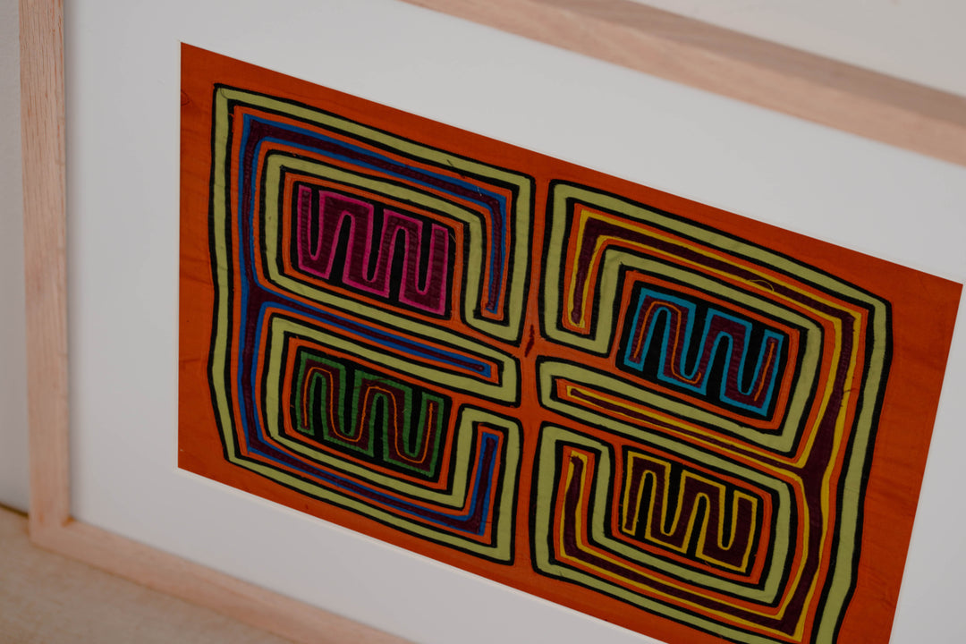 Machine-Stitched Classic Design Mola