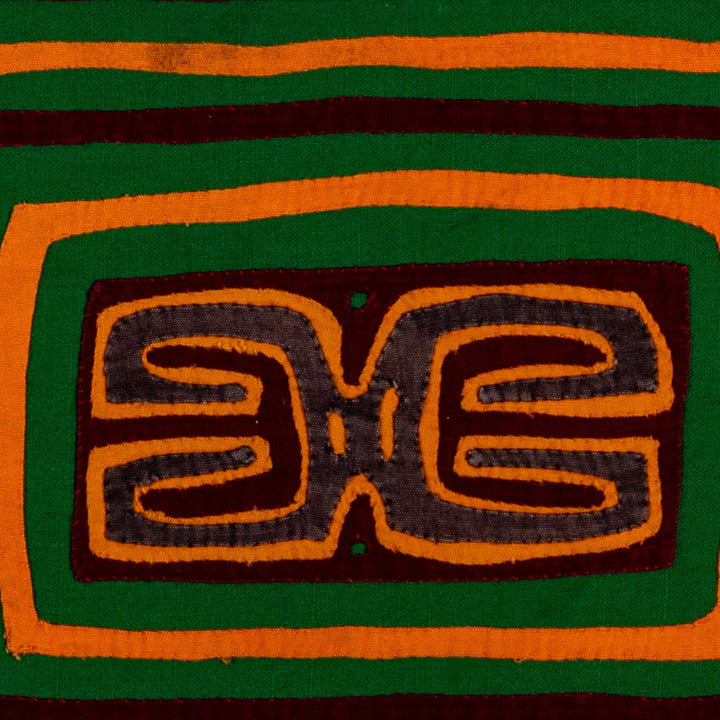 Vintage Orange And Green Classic Design Mola