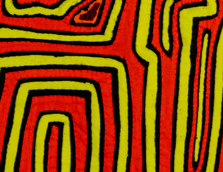 Orange And Yellow Bug In A Maze Mola