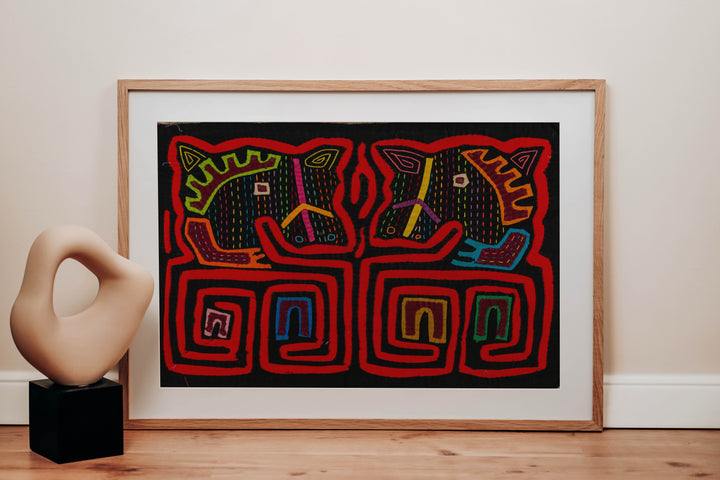 Handsome Black And Red Race Horse Mola