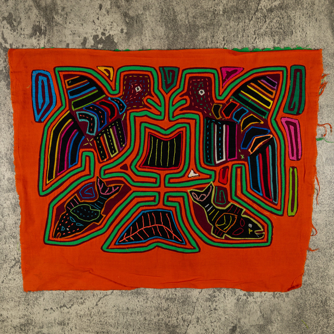 Orange And Green Hot Controversy In the Treetop Mola