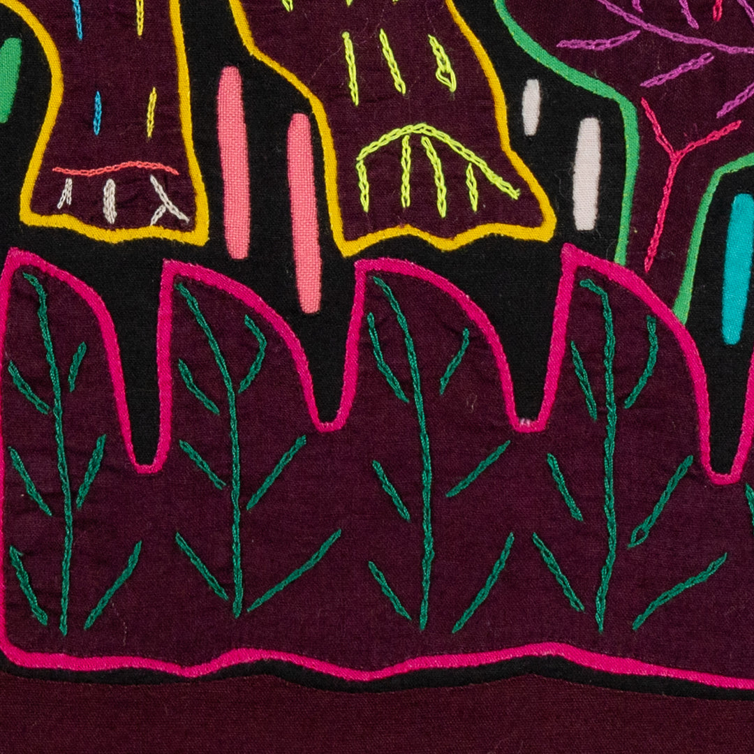 Maroon And Pink Twisted Neck Goose Bird Mola