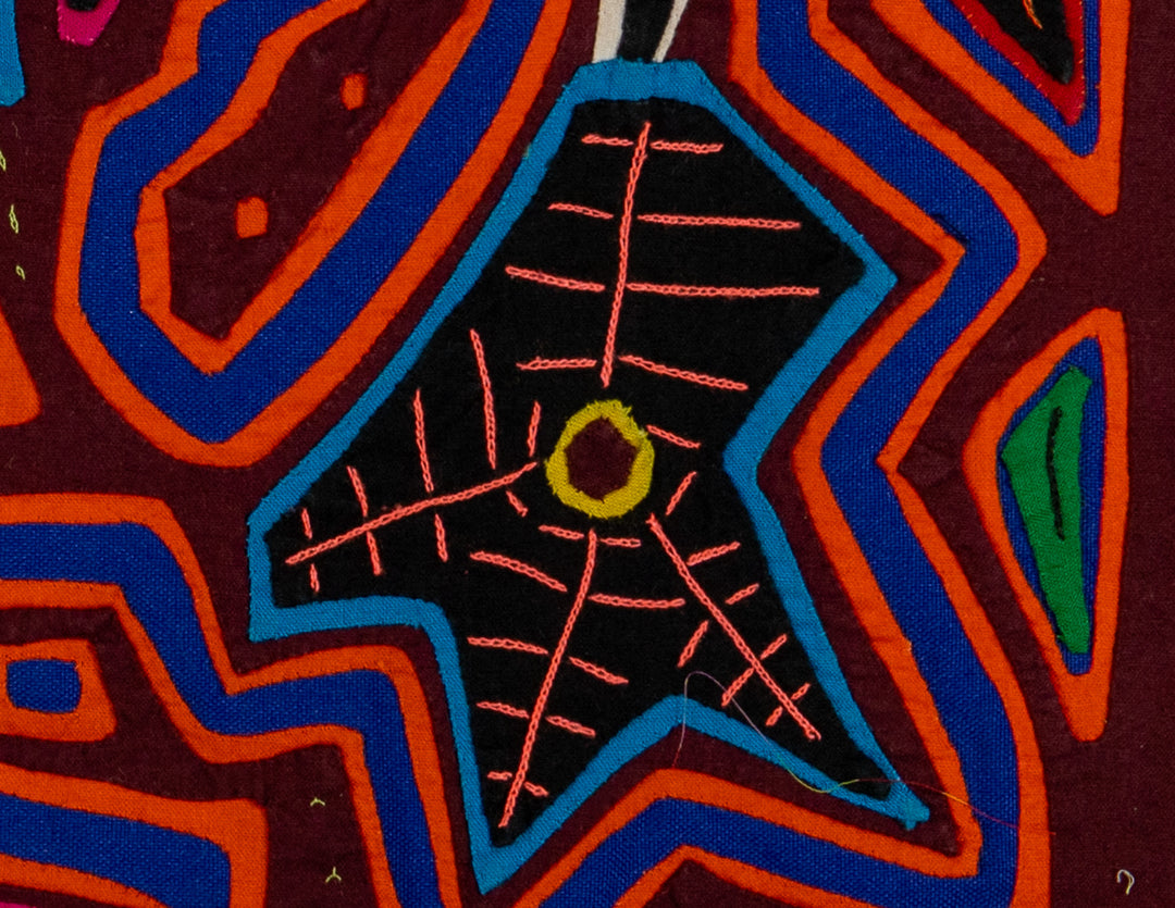Machine-Stitched Classic Design Mola