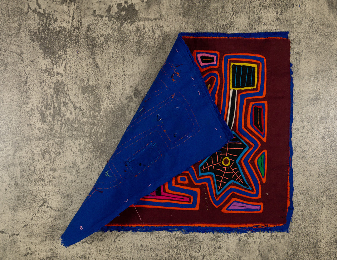 Machine-Stitched Classic Design Mola