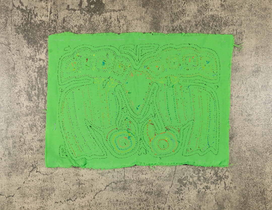 Black And Green Coy Lovebird Mola