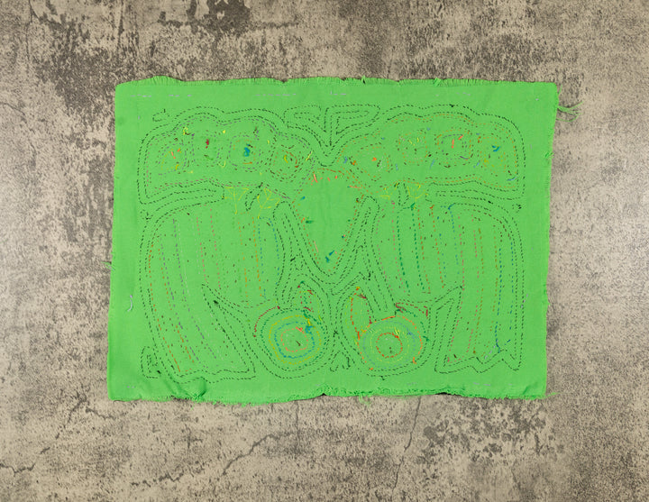 Black And Green Coy Lovebird Mola