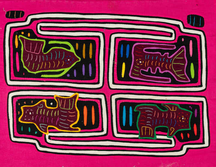 Pink And White Aquatic Sealife Mola