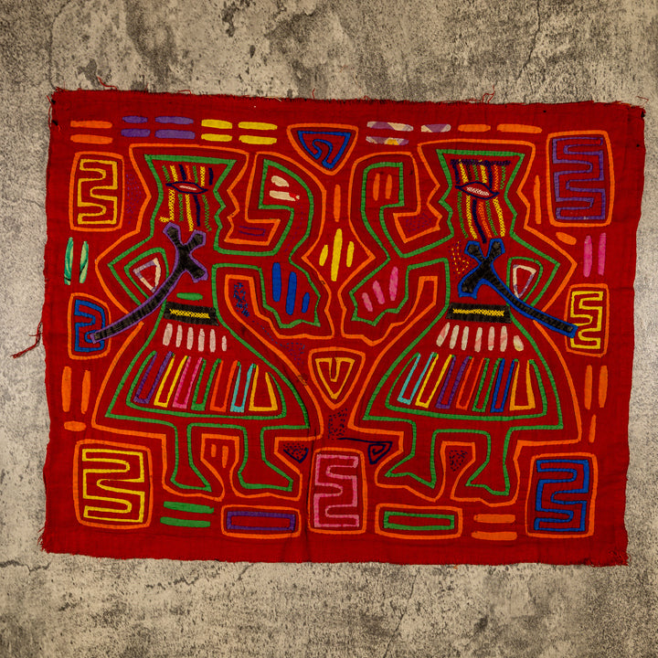 Kuna Dancers Museum Quality Mola