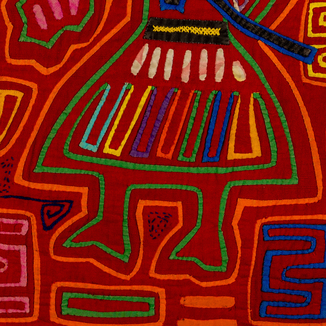 Kuna Dancers Museum Quality Mola