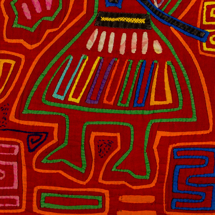 Kuna Dancers Museum Quality Mola