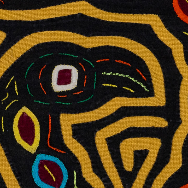 Black And Gold Bird Family Affair Mola