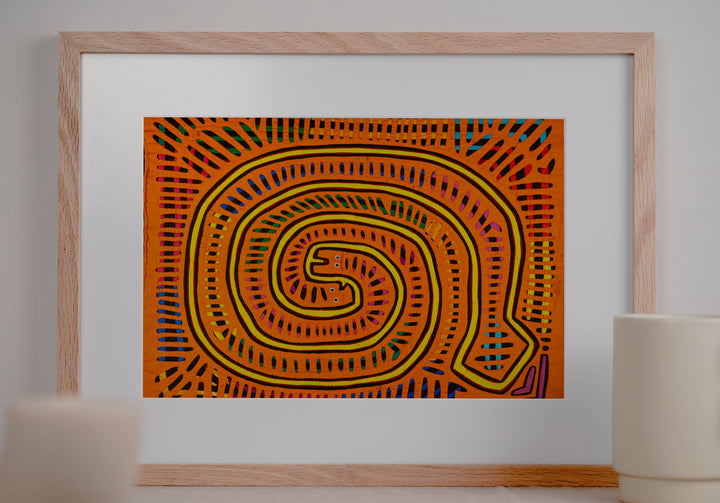 Snake Dance Museum Quality Mola