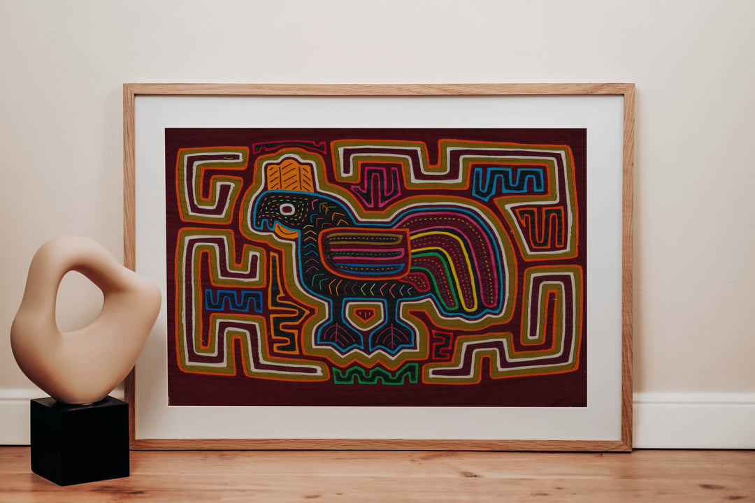 Machine-Stitched Classic Design Mola