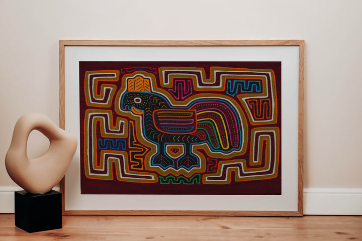 Machine-Stitched Classic Design Mola