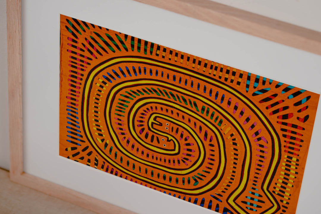 Snake Dance Museum Quality Mola