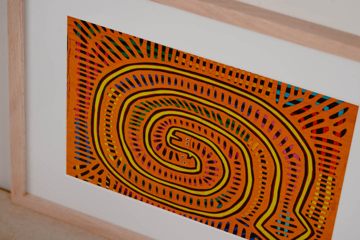 Snake Dance Museum Quality Mola