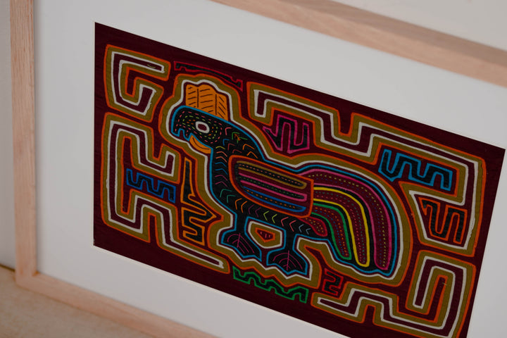 Machine-Stitched Classic Design Mola