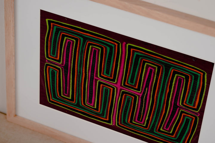 Machine-Stitched Classic Design Mola