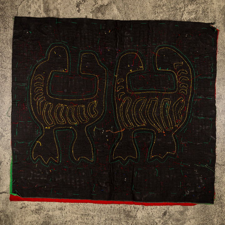 Face To Face Museum Quality Mola