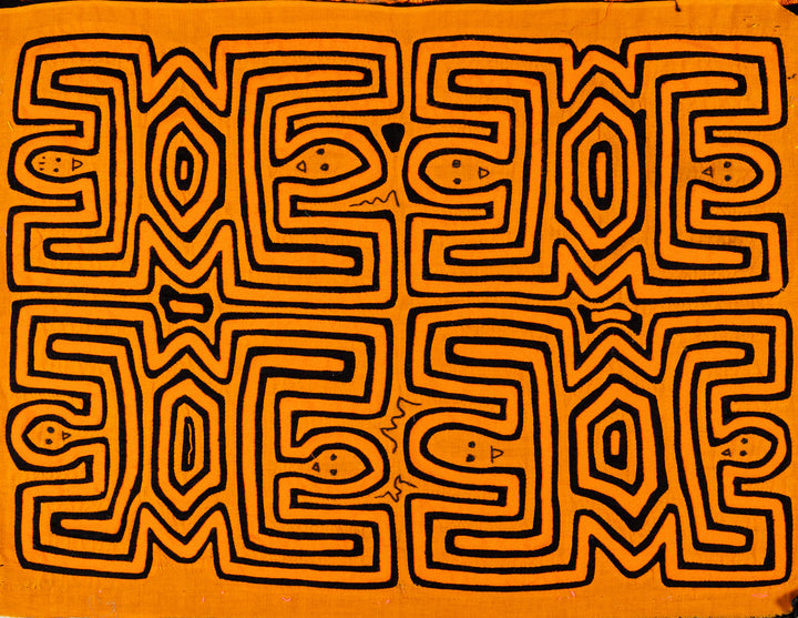 Orange And Gold Space Alien Mola