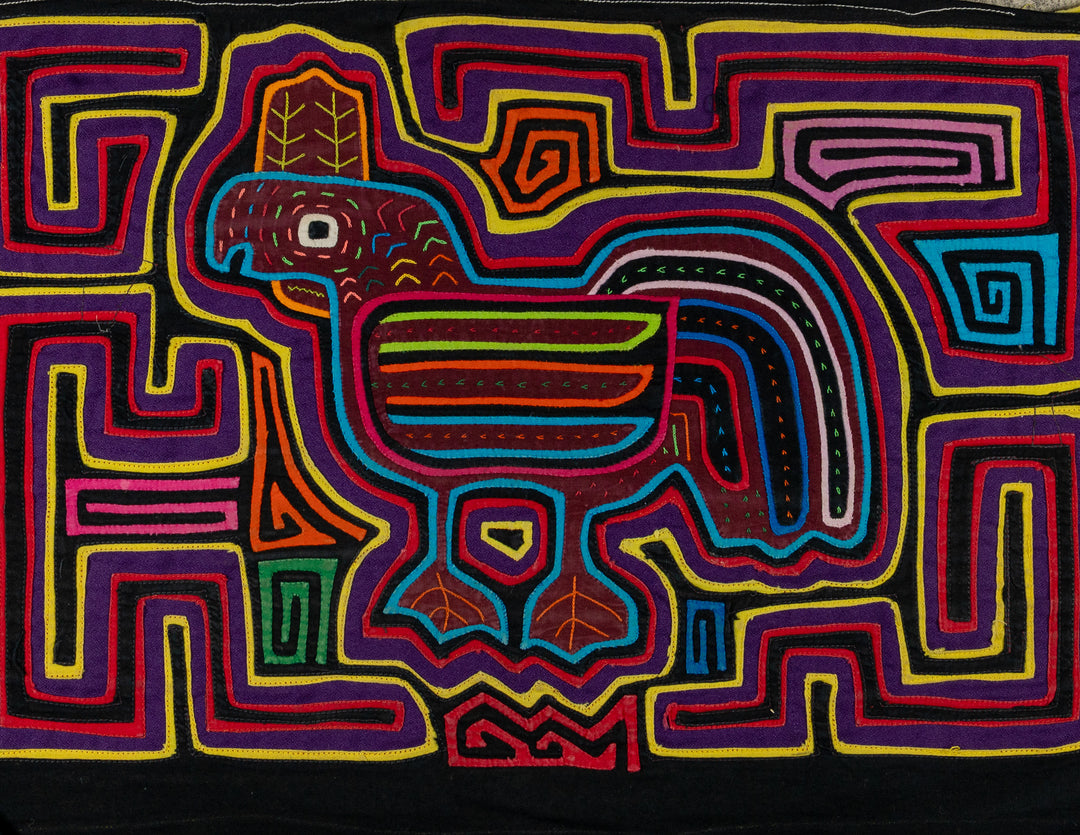 Machine-Stitched Classic Design Mola
