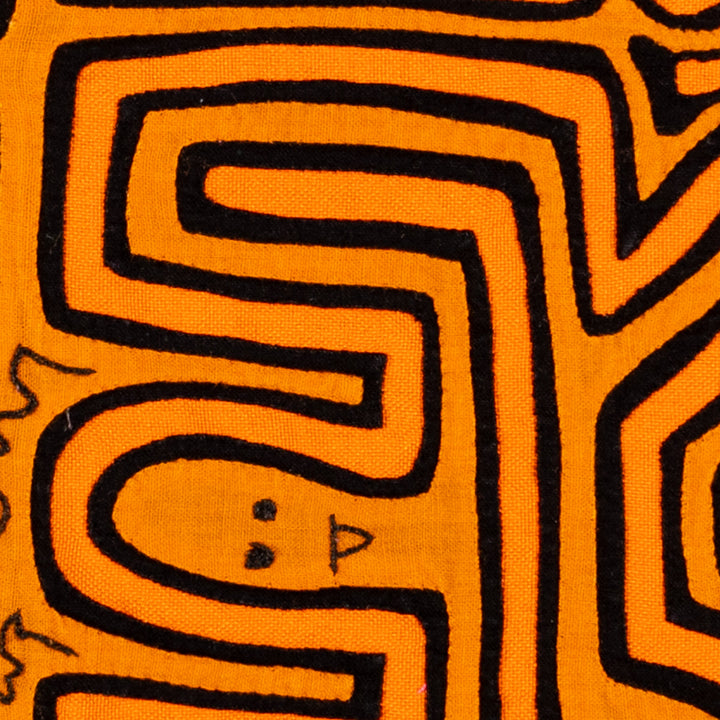 Orange And Gold Space Alien Mola