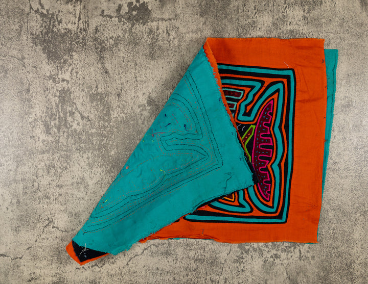 Orange And Turquoise Fish Aquarium Mola