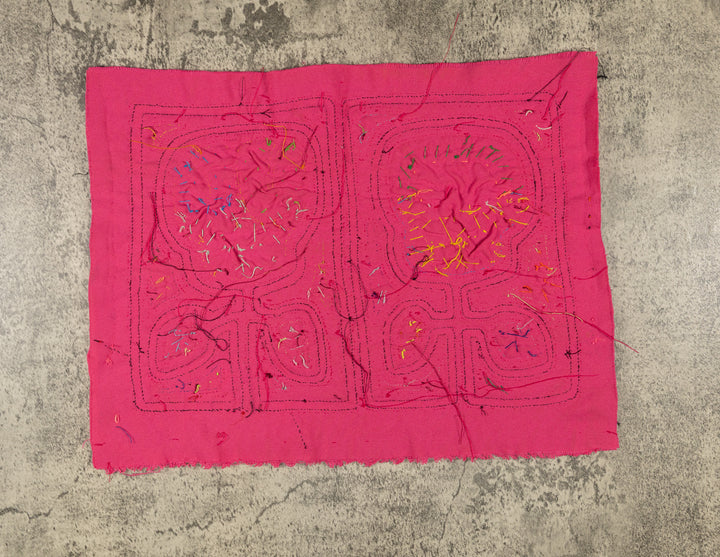 Pink Low Hanging Fruit Optical Illusion Mola