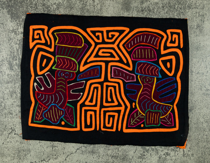Neon Orange Seal Balancing Act Mola