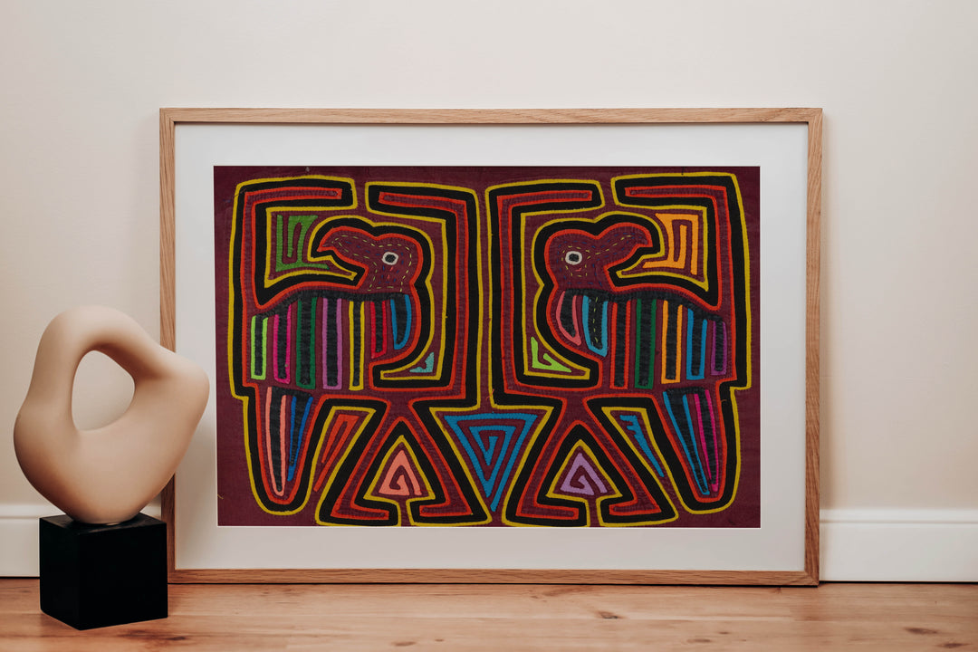 Black Yellow And Maroon Estranged Couple Mola