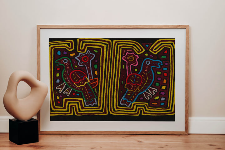 Maroon And Yellow Estranged Lovers Mola