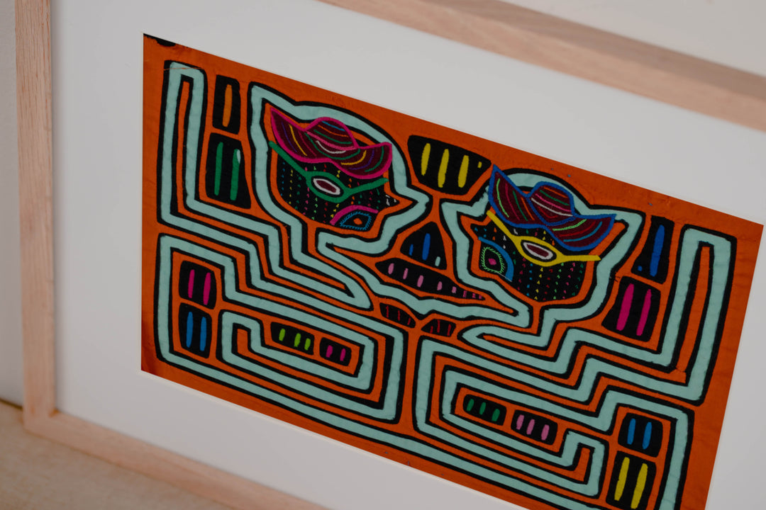 Machine-Stitched Classic Design Mola