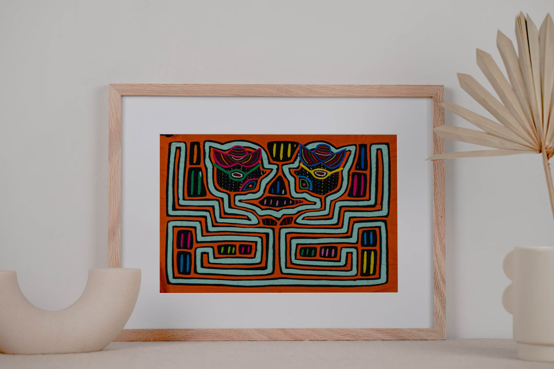 Machine-Stitched Classic Design Mola