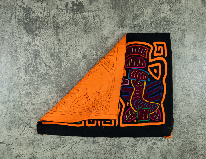 Neon Orange Seal Balancing Act Mola