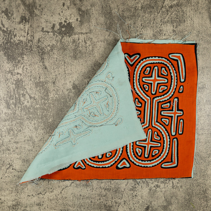 Orange And White Baby Rattle Mola