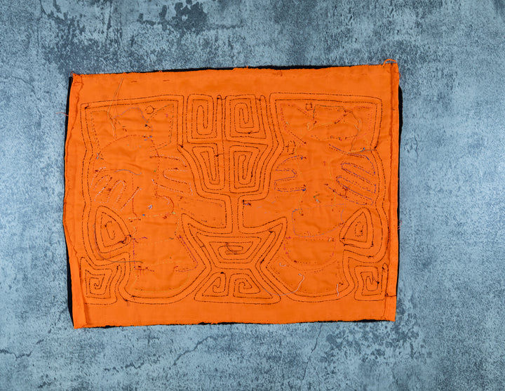 Neon Orange Seal Balancing Act Mola