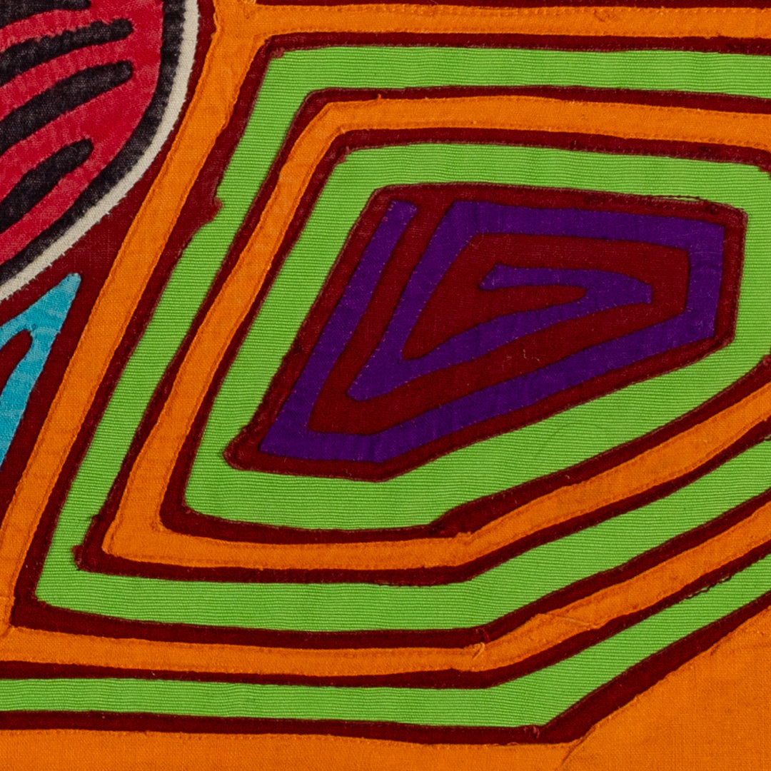 Machine-Stitched Classic Design Mola