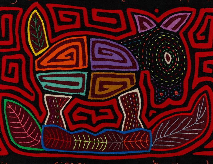 Black And Red Puppy Dog Mola