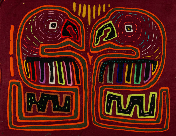 Burgundy And Orange Duel Parrot Bird Mola