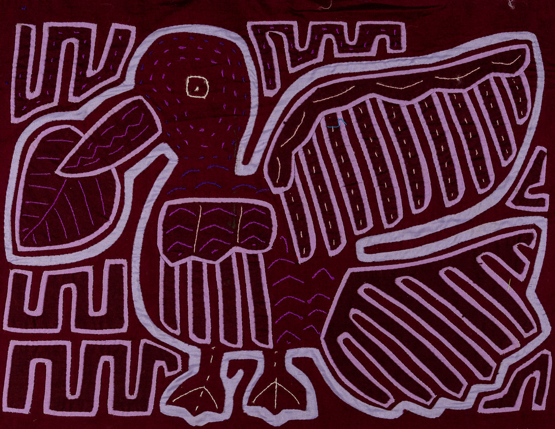 Maroon And Blue Duck Mola