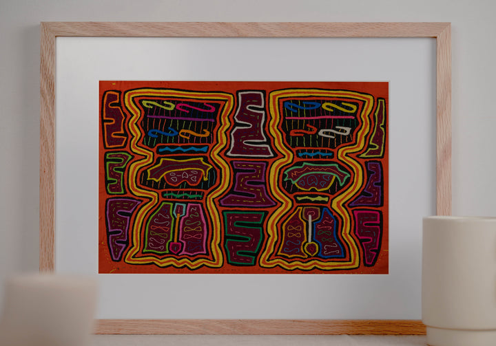 Orange And Yellow Classic Design Mola