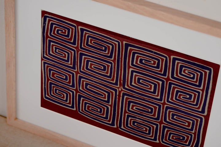 Machine-Stitched Classic Design Mola