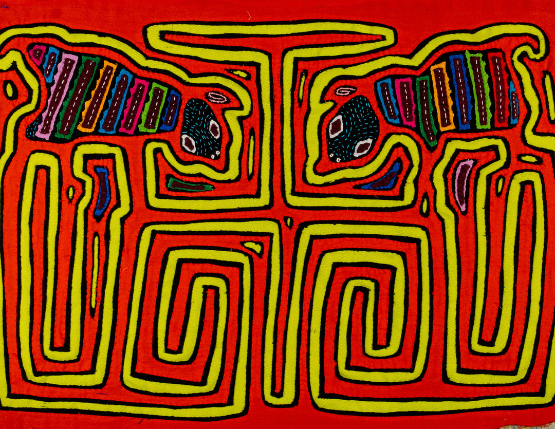 Orange And Yellow Bug In A Maze Mola