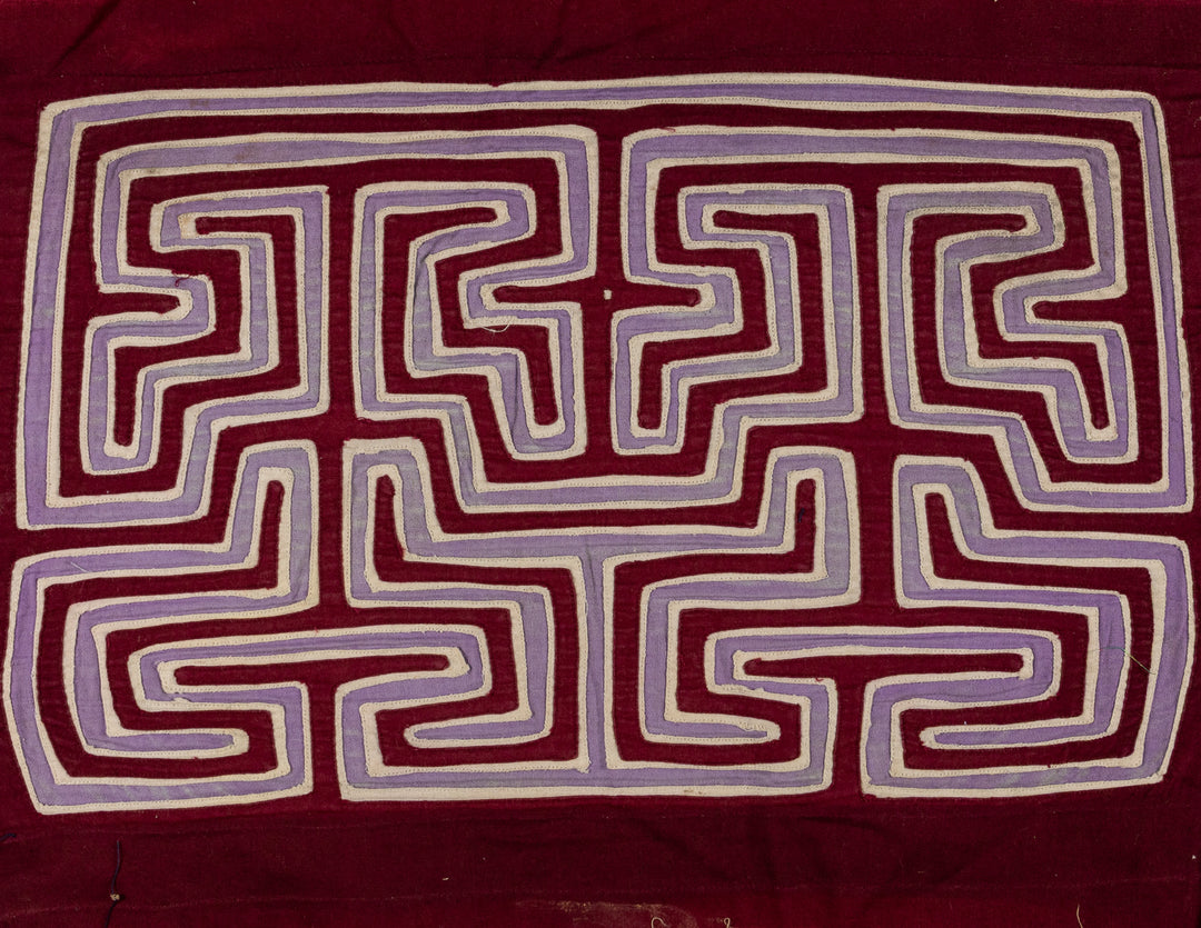 Machine-Stitched Classic Design Mola