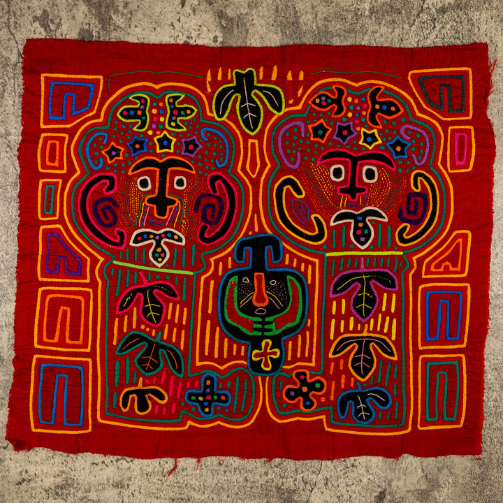 Fancy Sisters Museum Quality Mola