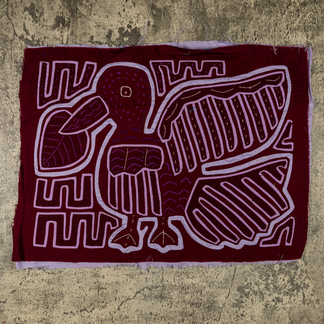Maroon And Blue Duck Mola
