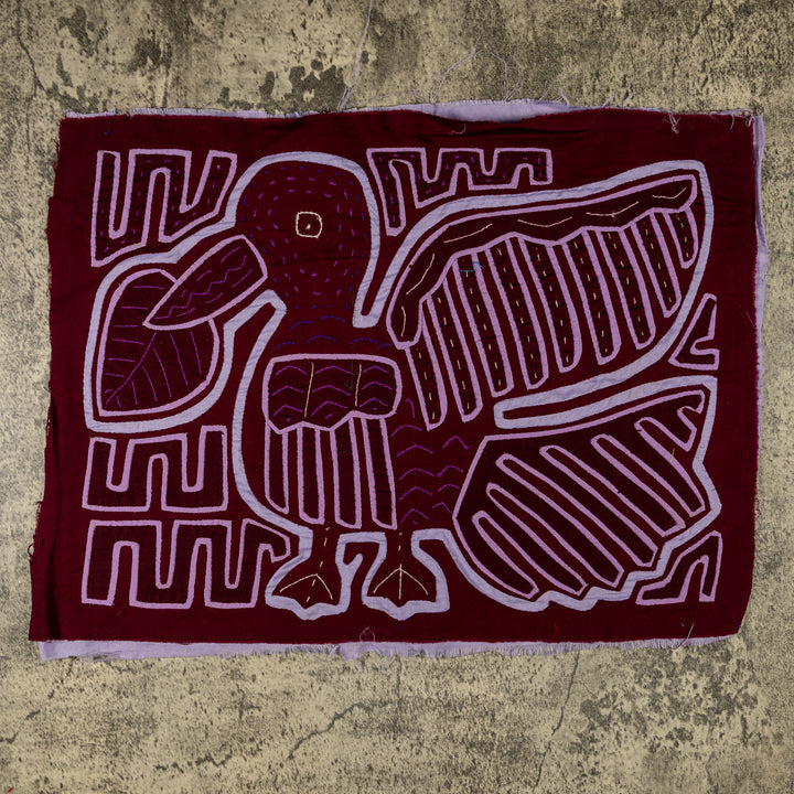 Maroon And Blue Duck Mola