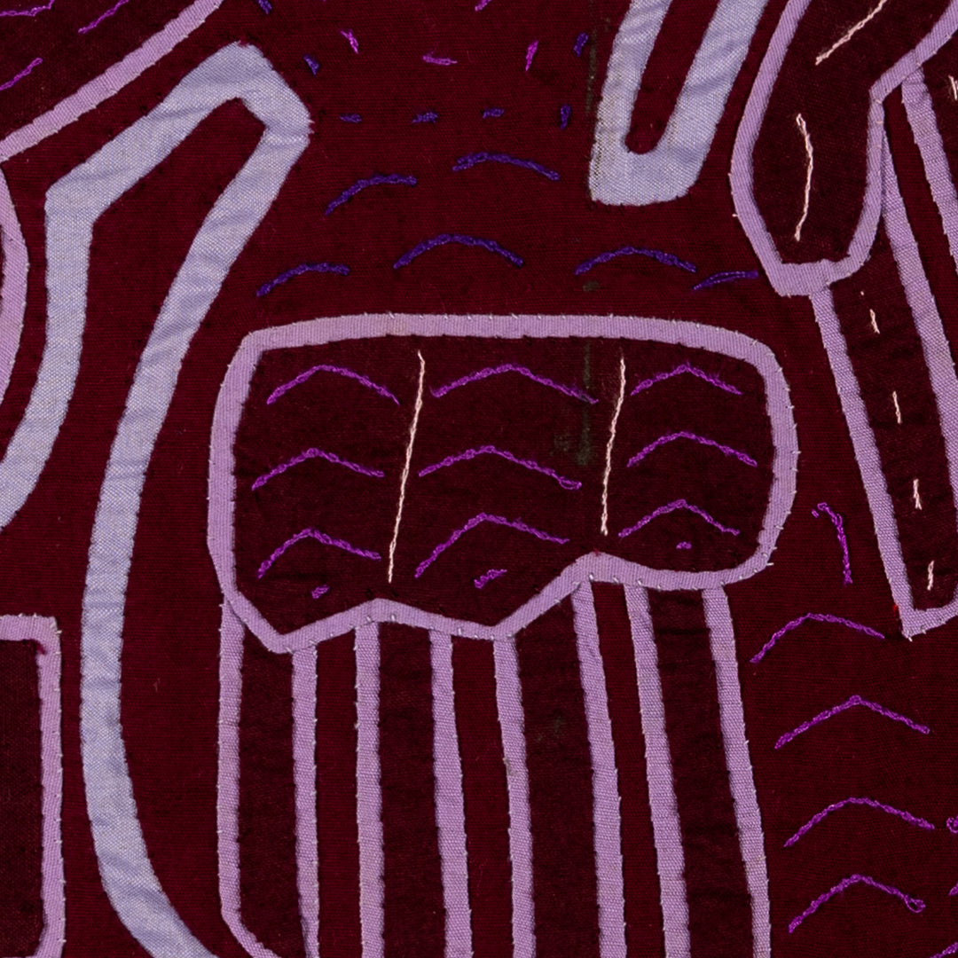 Maroon And Blue Duck Mola