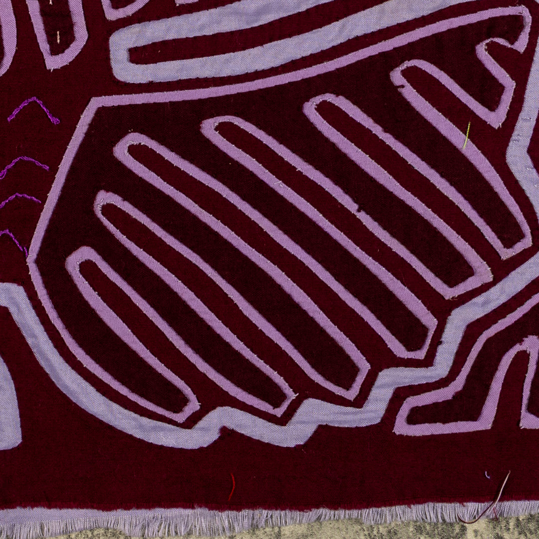Maroon And Blue Duck Mola